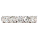 14K Gold 1CTW Diamond Anniversary Band